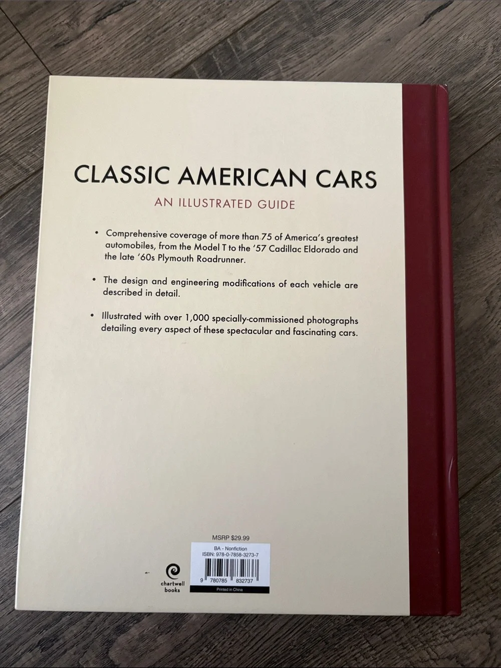 Classic American Cars - Illustrated Guide by Craig Cheetham